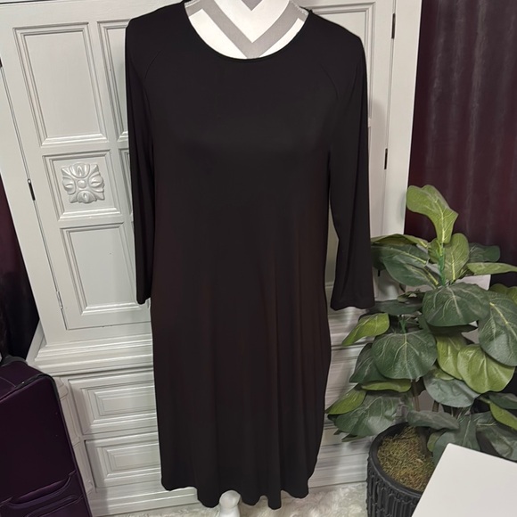 Time and Tru Dresses & Skirts - Time and Tru Black Women's Dress Size Large